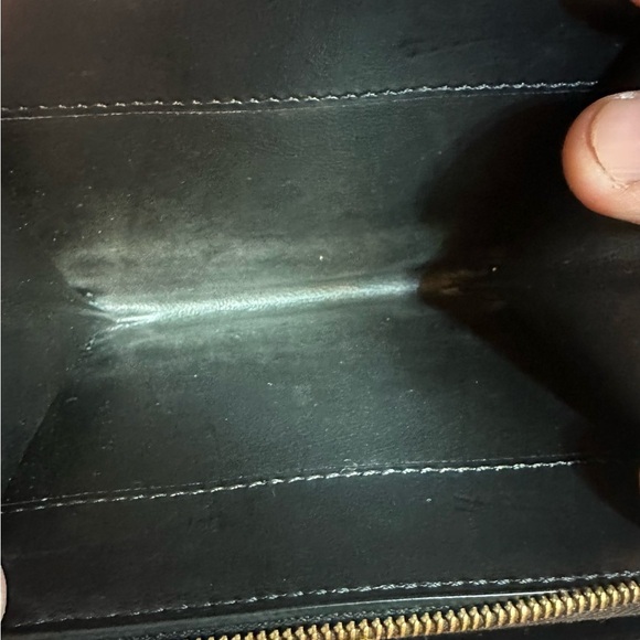 Fendi Black Bifold Leather Wallet Snap Zip Closure 8M0407 Includes COA - Picture 13 of 16